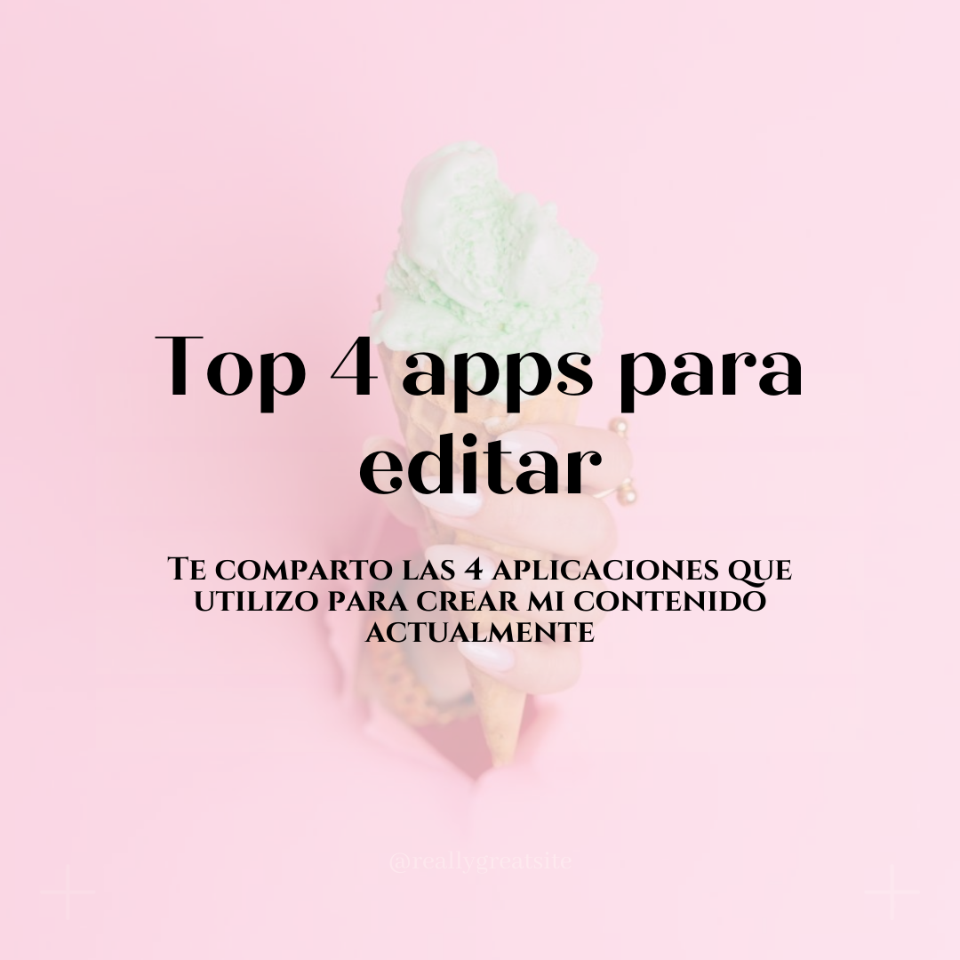 š»šš 4 de Aplicaciones para editar contenido