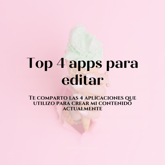 𝑻𝒐𝒑 4 de Aplicaciones para editar contenido